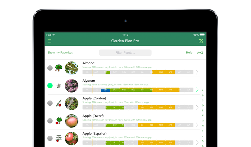 veg garden planner app uk